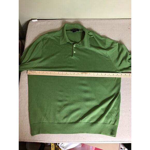 Brooks Brothers Mens Knit Polo  Long/Sl Collared Casual Pullover Sweater Sz. XXL - Picture 6 of 11